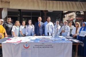 Osmaniye'de Halk Sağlığı Haftası her güne özel bir tema İle kutlandı