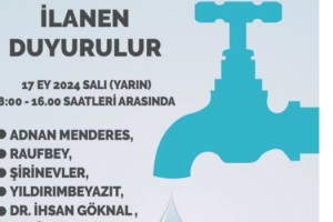 Osmaniye'de Hızlı Tren Çalışmaları Nedeniyle Su Kesintisi Yaşanacak