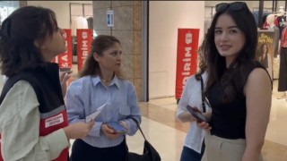 Osmaniyede işitme engelliler için sosyal deney yapıldı