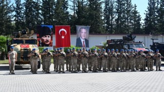 Osmaniyede komandolar Barış Gücü çerçevesinde dualarla Suriyeye uğurlandı