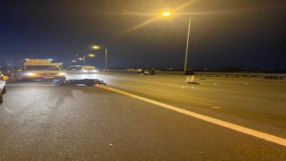 Otomobille çarpışan motosiklet sürücüsü genç hayatını kaybetti