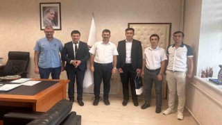Özbekistandan KBÜye ziyaret