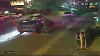(Özel) Gece park ettiği otomobilini, sabah hasarlı buldu