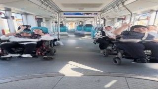 Özel vatandaşların tramvay heyecanı