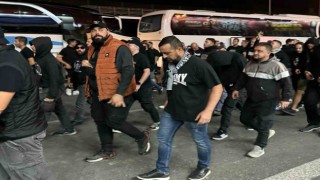 PAOK taraftarı stadyuma geldi