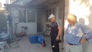 Park halindeki bisikletin aküsü patladı
