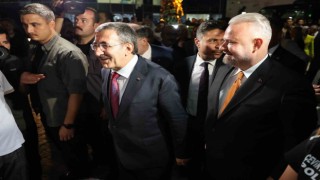 Pehlivan, Cumhurbaşkanı Yardımcısı Cevdet Yılmazı ağırladı