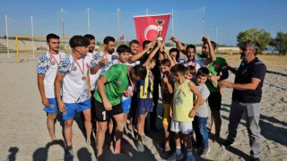 Plaj Futbolu Adilcevaz Etabı tamamlandı