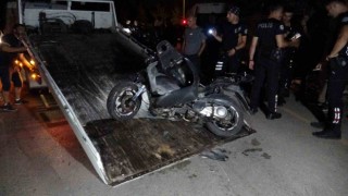 Polisin dur ihtarına uymayan motosikletli kaza geçirdi: 1i ağır 2 yaralı