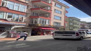 Polisten kaçan şahıs 4. kattan düşerek yaralandı