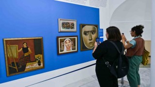 Ressam Nuri İyemin muhteşem eserleri İEFte