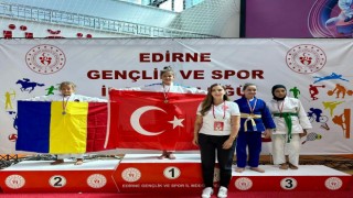 Sakaryalı judocu Edirnede altın madalyanın sahibi oldu