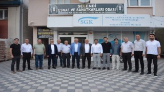 Salihli TSO, Selendide esnafın nabzını tuttu