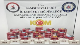 Samsunda 11 bin 800 adet makaron ele geçirildi
