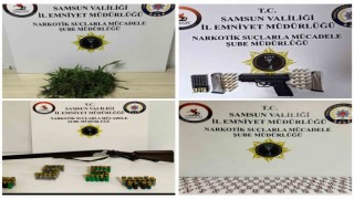 Samsunda uyuşturucu operasyonu: 4 gözaltı