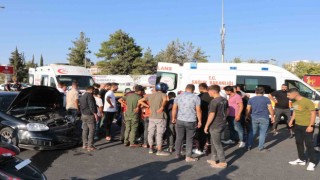 Şanlıurfada trafik kazası: 1 ölü, 1 yaralı