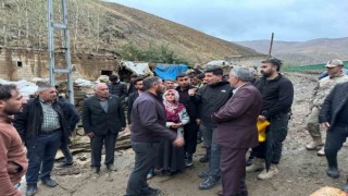 Saray Kaymakamı Gürdal sel bölgesinde