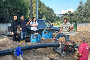 Sazlıktan Dağıstan Mahallesine Su Desteği