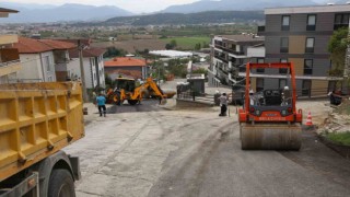 Serdivanda asfalt çalışmaları sürüyor