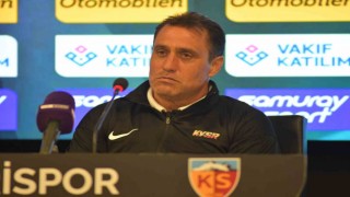 Serhat Sütlü: “Kayserispor bulunduğu mevcut şartlar içerisinde, bu ligde oyunuyla her zaman konuşulacak bir takım olacaktır”