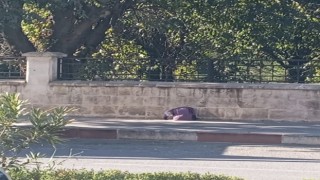 Siirtte fünye ile patlatılan çantadan çöp çıktı
