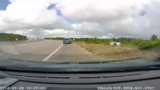 Şilede otomobil takla atarak savruldu: 1 yaralı