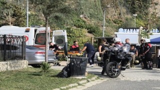 Silivride uçurumdan araç uçtu: 1 yaralı