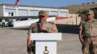 Sınır ötesine gidecek güvenlik korucuları için uğurlama töreni