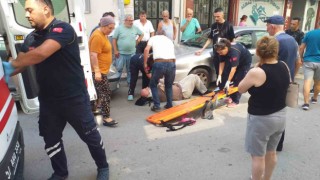 Sinopta kaza: 1 yaralı
