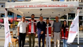 Şırnak İl Milli Eğitim Müdürlüğünden dünya ilk yardım gününde farkındalık