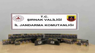 Şırnakta jandarma ekipleri kaçakçılara göz açtırmıyor: 16 gözaltı