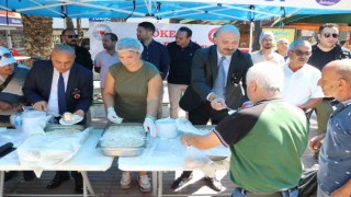Sökede Gaziler Gününde pilav hayrı