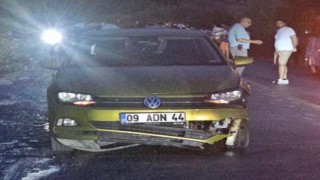 Sökede trafik kazası: 1 ağır yaralı