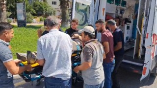 Sökede trafik kazası: 1 yaralı
