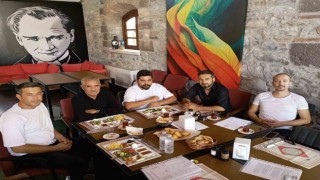 Sökespor yönetimi basın mensuplarıyla bir araya geldi