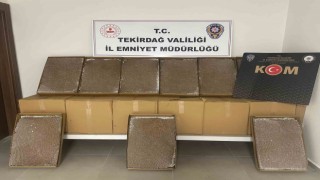 Süleymanpaşada 200 bin adet doldurulmuş makaron ele geçirildi