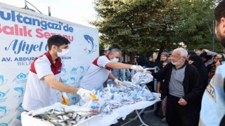 Sultangazide balık sezonunun bereketi yaşanıyor