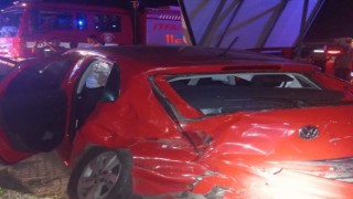 Susurlukta trafik kazası: 1 yaralı