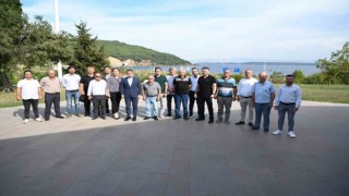 Tarihi Alan Başkanı İsmail Kaşdemir, muhtarlarla bir araya geldi