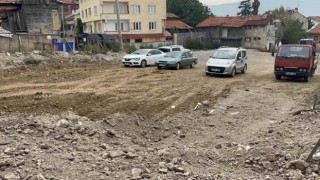 Tarihi hamam kalıntısının üstü kapatıldı, otopark oldu