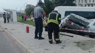 Tavşanlıda trafik kazası: 1 yaralı