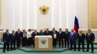 TBMM Başkanı Kurtulmuştan Rusya Federal Meclisi Federasyon Konseyine ziyaret
