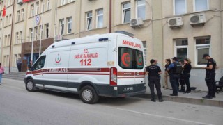 Tekere dolanan elbise kazayı beraberinde getirdi