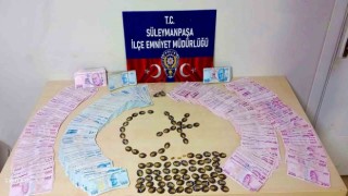 Tekirdağda sahte altın operasyonu
