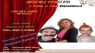 Tiyatro Sanatçısı Çolak, Memleketinde Sahne Alacak