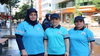 Trabzon sokaklarına kadın eli değdi
