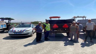 Trafik jandarmasından güvenli trafik eğitimi