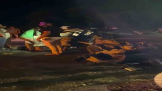 Traktörle, otomobil çarpıştı:  3 yaralı