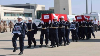 Tuncelideki kazada şehit olan 4 asker memleketlerine uğurlandı