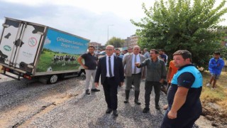 Turgutluda sağanak yağış hasara neden oldu